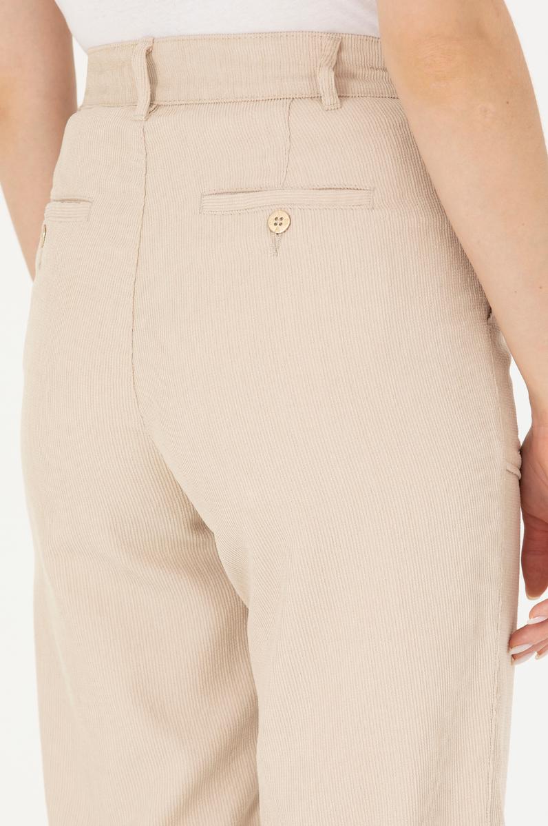 Kadın Krem Pantolon