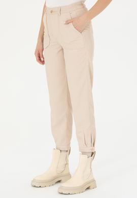 Kadın Krem Pantolon - 50272059018