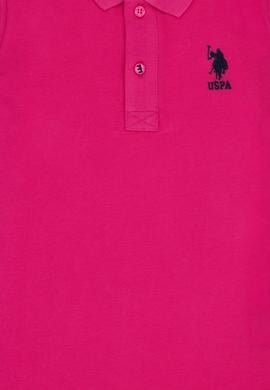 Erkek Çocuk Fuşya Basic Tişört - 50262958353