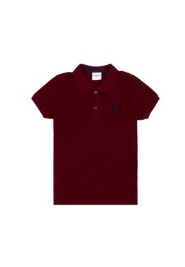 Erkek Çocuk Bordo Basic Tişört - 50262958463