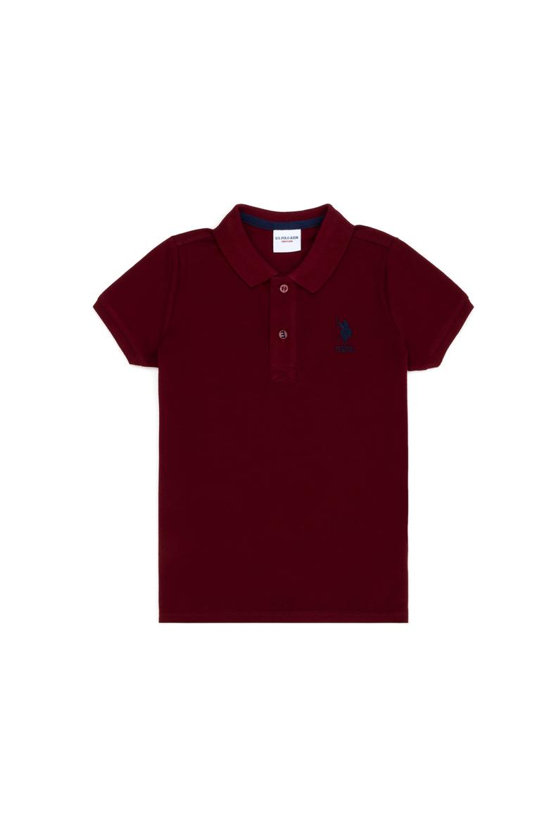 Erkek Çocuk Bordo Basic Tişört