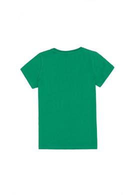 Çocuk Yeşil Bisiklet Yaka Tişört - 50263338058