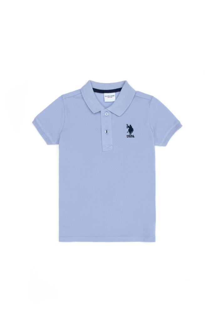 Erkek Çocuk Mavi Basic Tişört