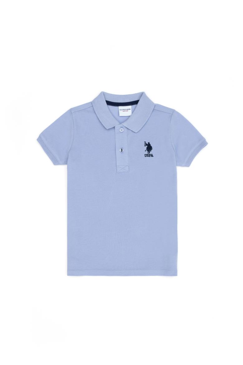 Erkek Çocuk Mavi Basic Tişört