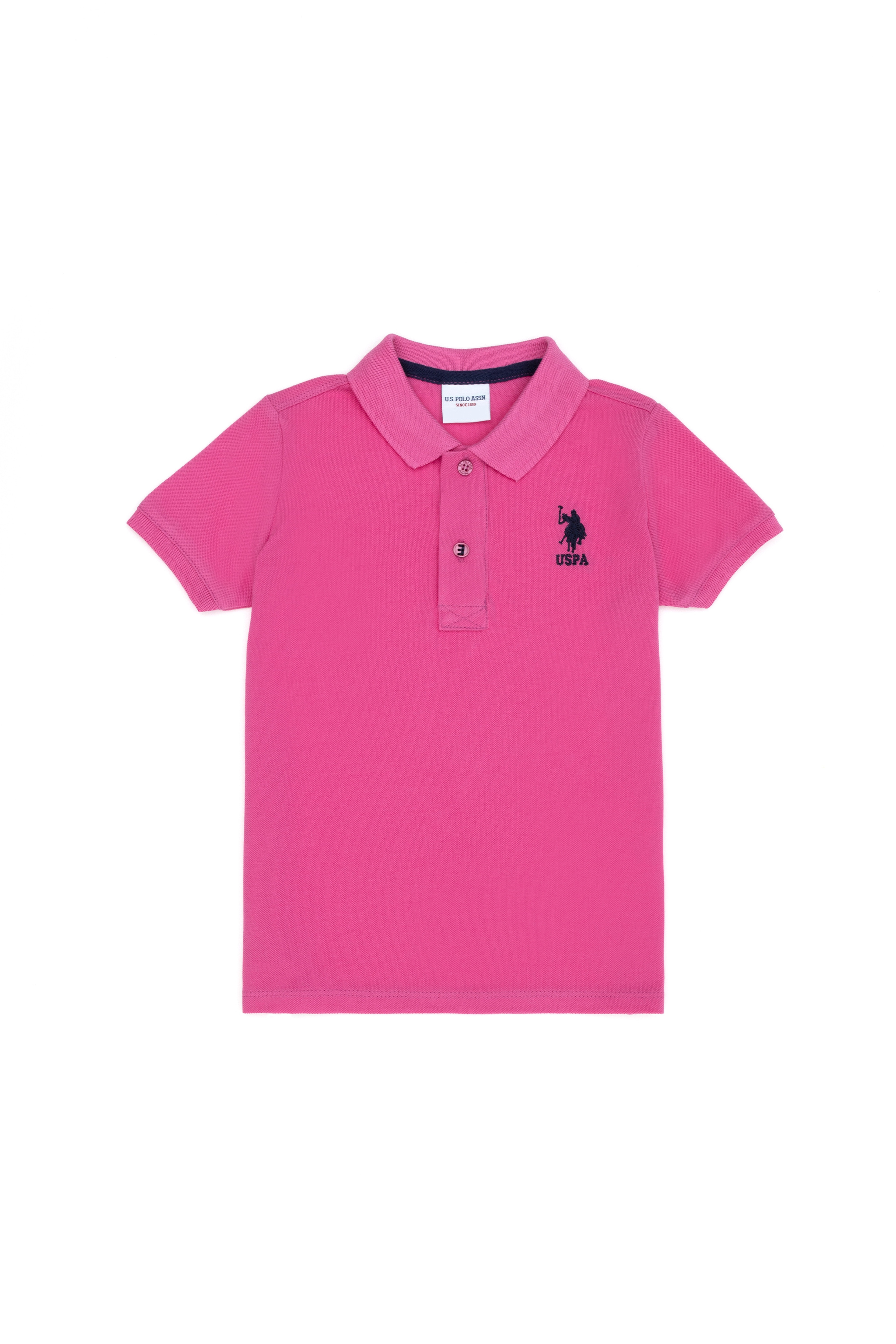 Erkek Çocuk Pembe Basic Tişört - Image 1