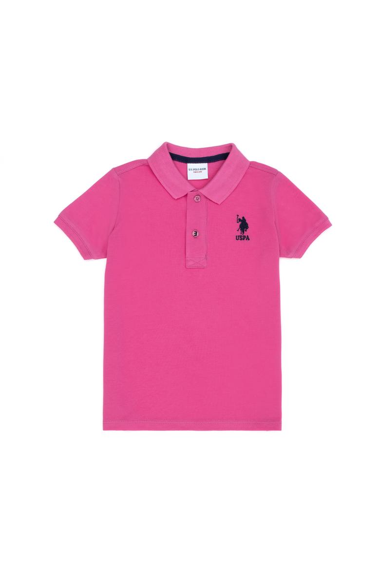 Erkek Çocuk Pembe Basic Tişört