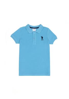 Erkek Çocuk Turkuaz Basic Tişört - 50262958320