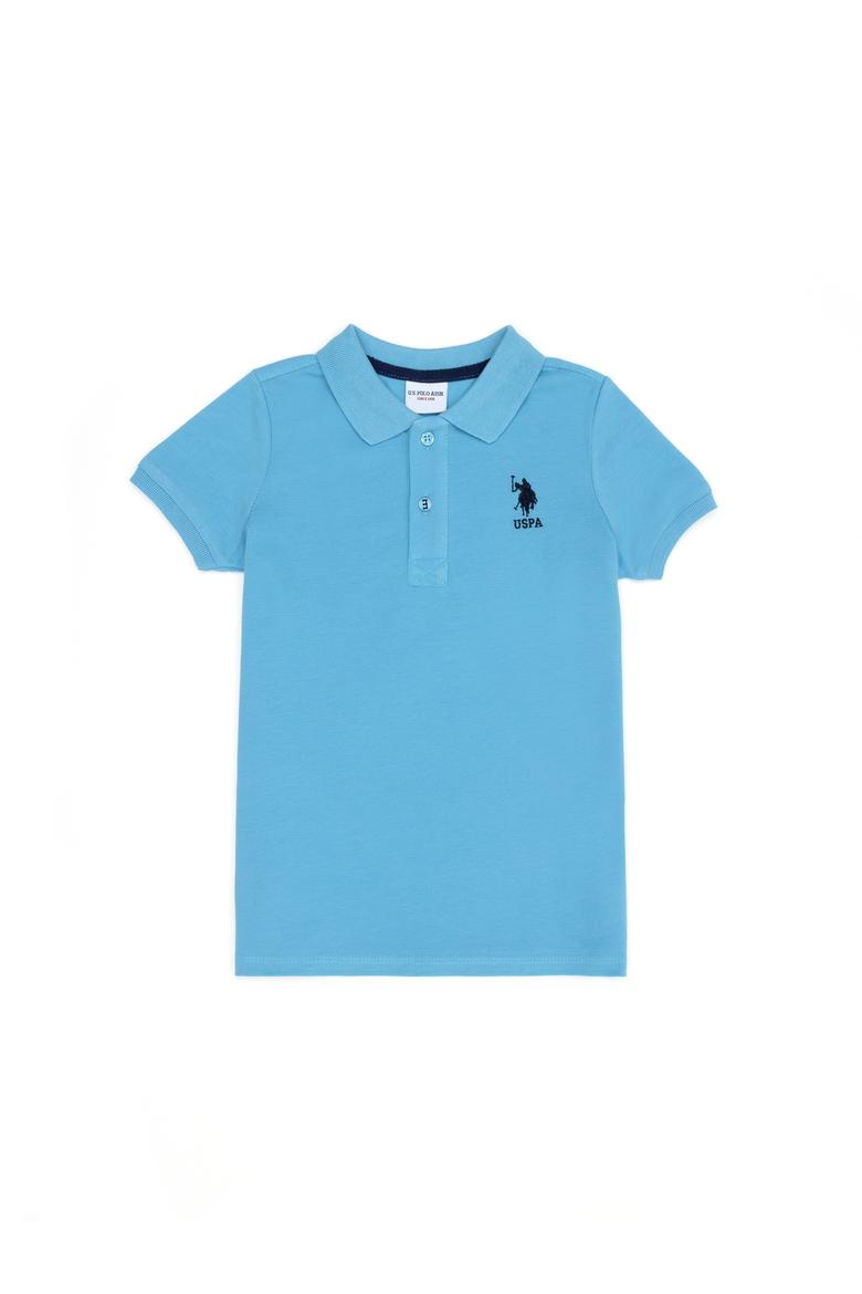 Erkek Çocuk Turkuaz Basic Tişört