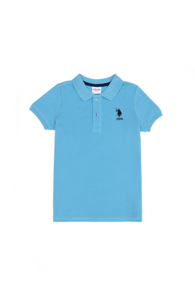 Erkek Çocuk Turkuaz Basic Tişört