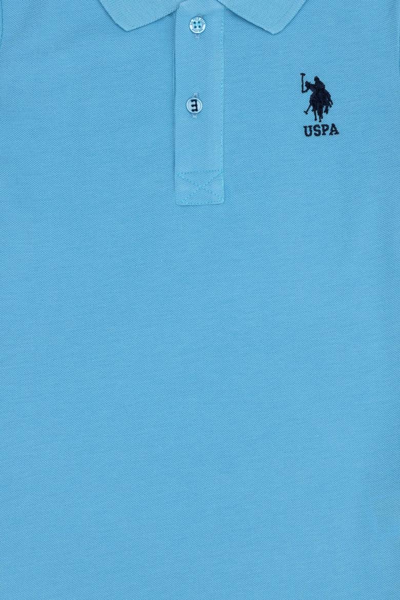 Erkek Çocuk Turkuaz Basic Tişört - 50262958320