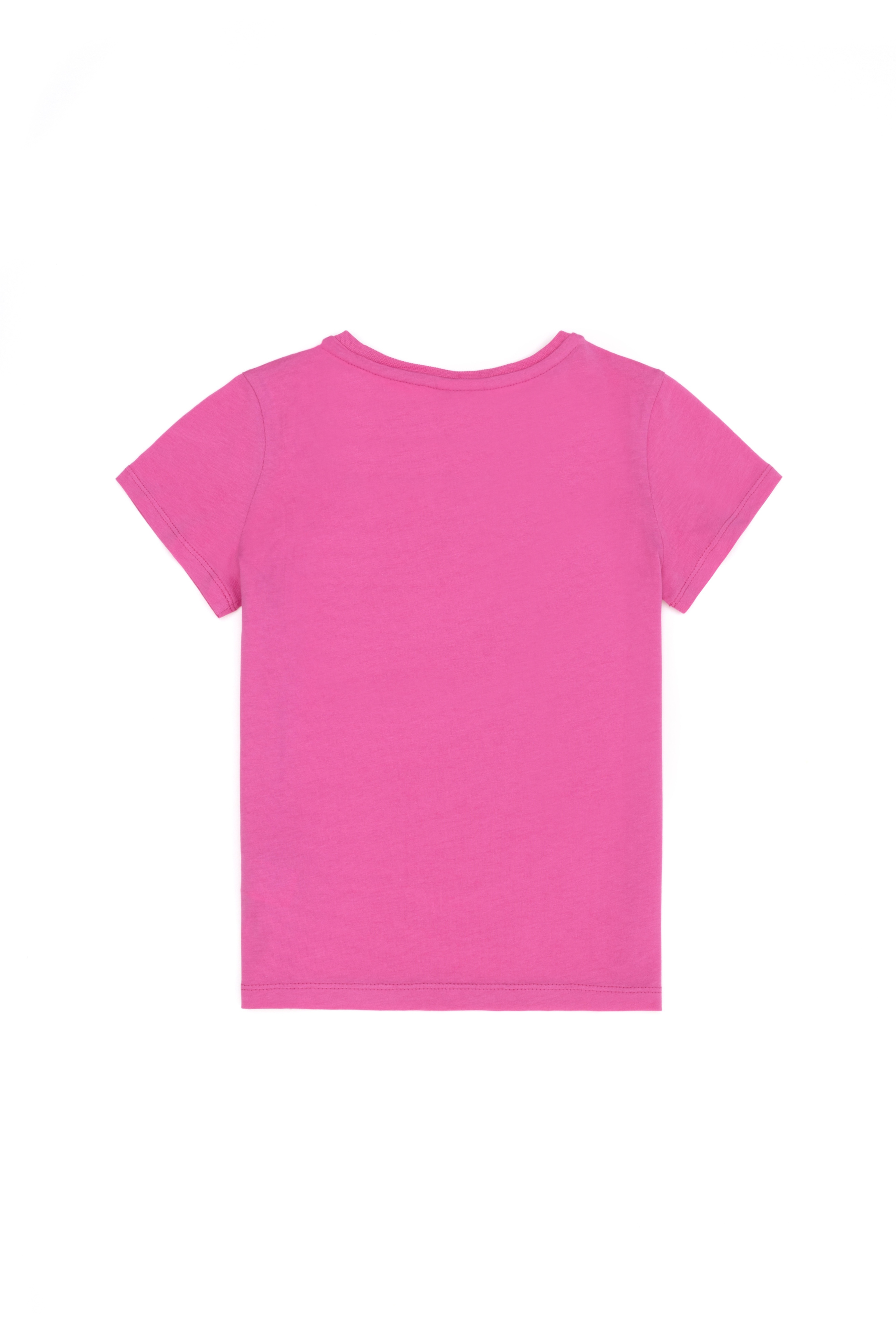 Erkek Çocuk Pembe Basic Tişört - Image 2