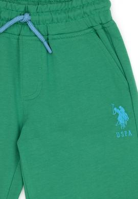 Erkek Çocuk Yeşil Örme Şort - 50263428130