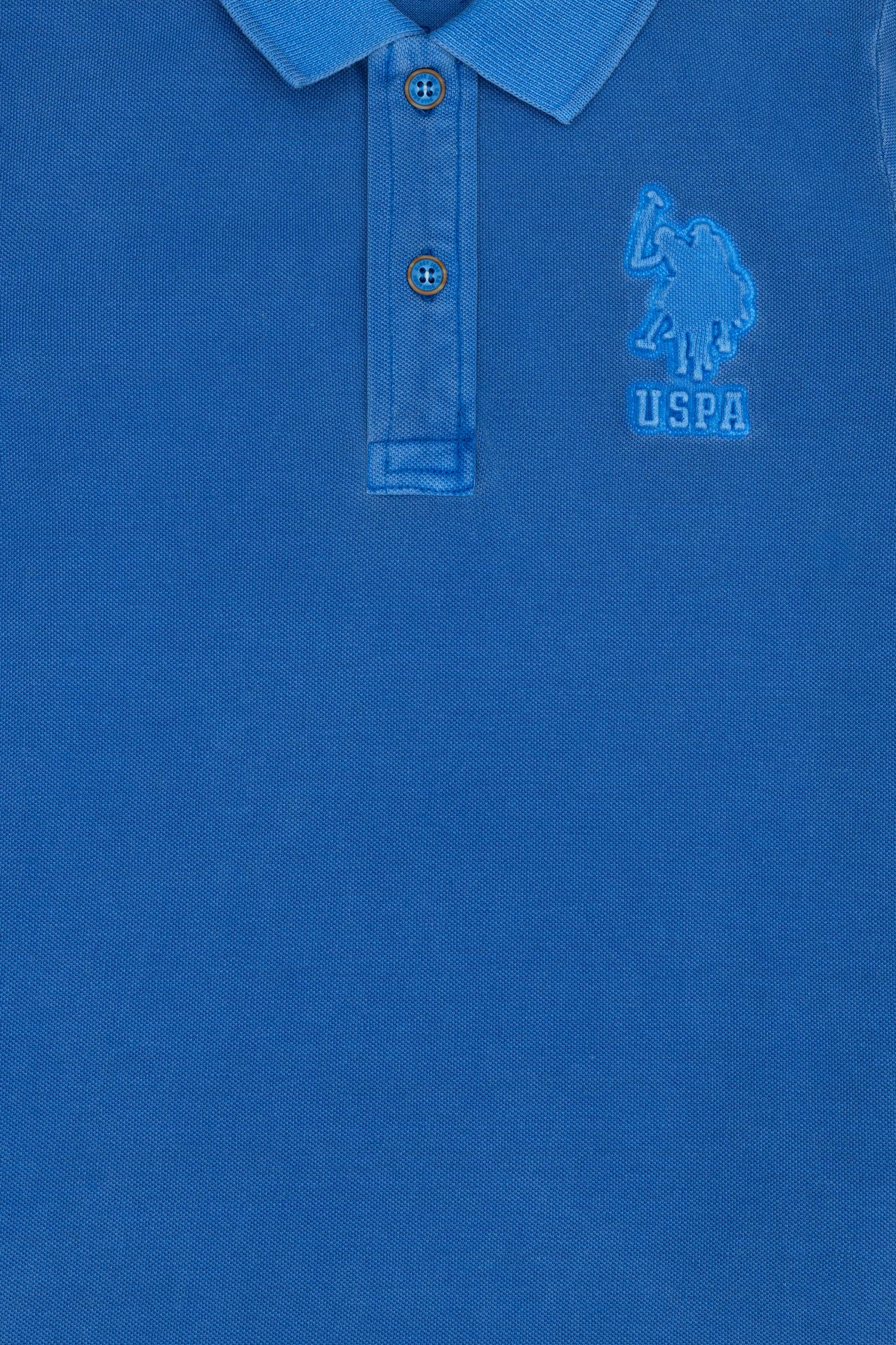 Erkek Çocuk Saks Polo Yaka Tişört - Image 3