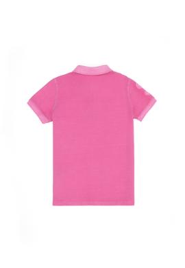Erkek Çocuk Pembe Polo Yaka Tişört - 50263477134