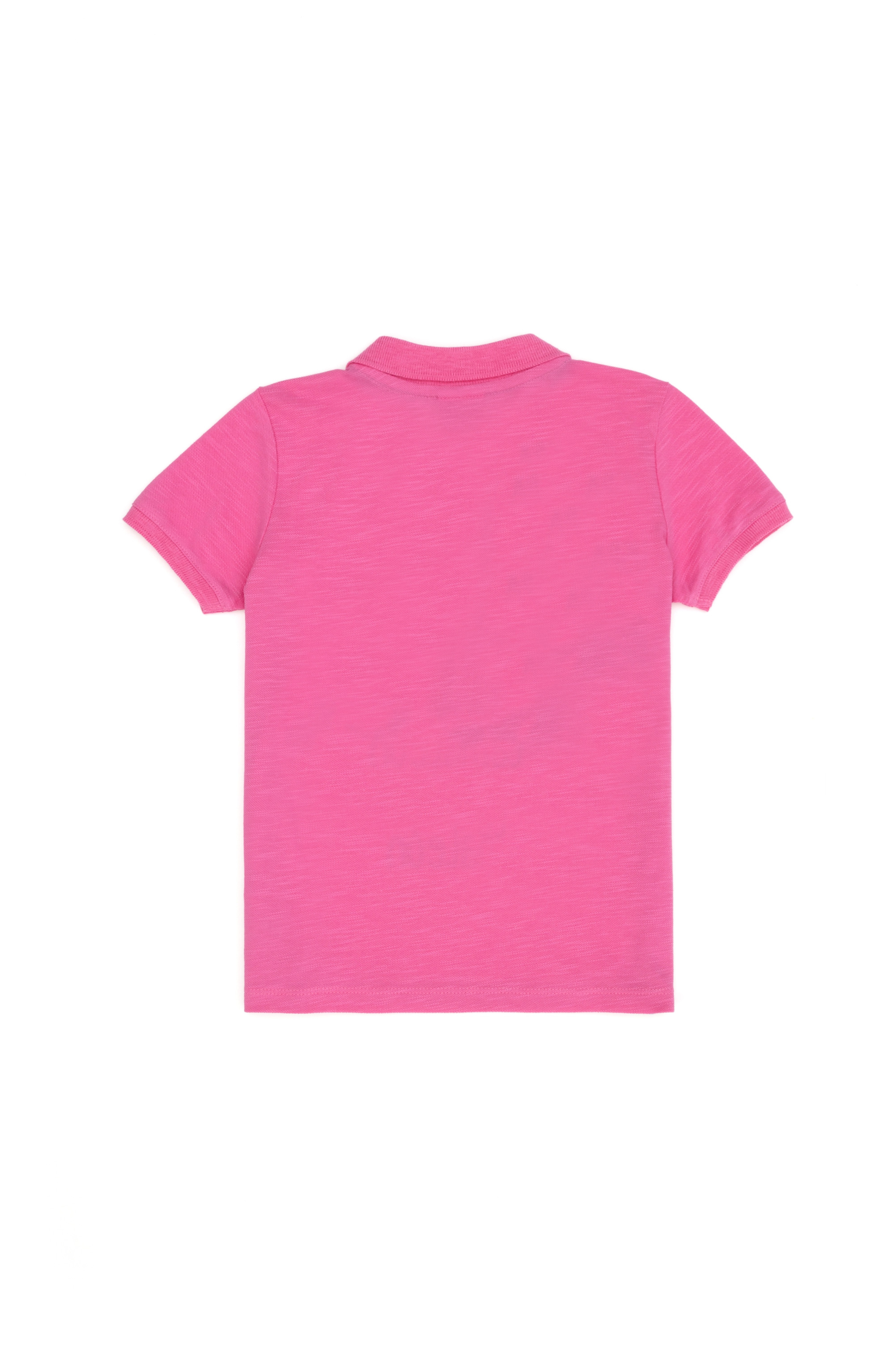 Erkek Çocuk Pembe Polo Yaka Tişört