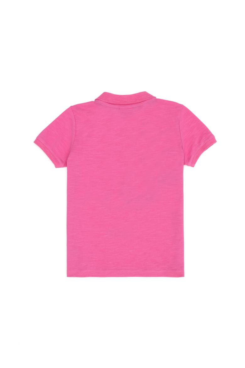 Erkek Çocuk Pembe Polo Yaka Tişört - 50263511023
