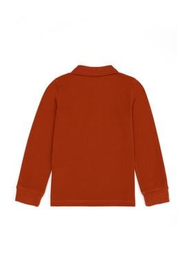 Erkek Bebek Kiremit Basic Sweatshirt - 50275985065