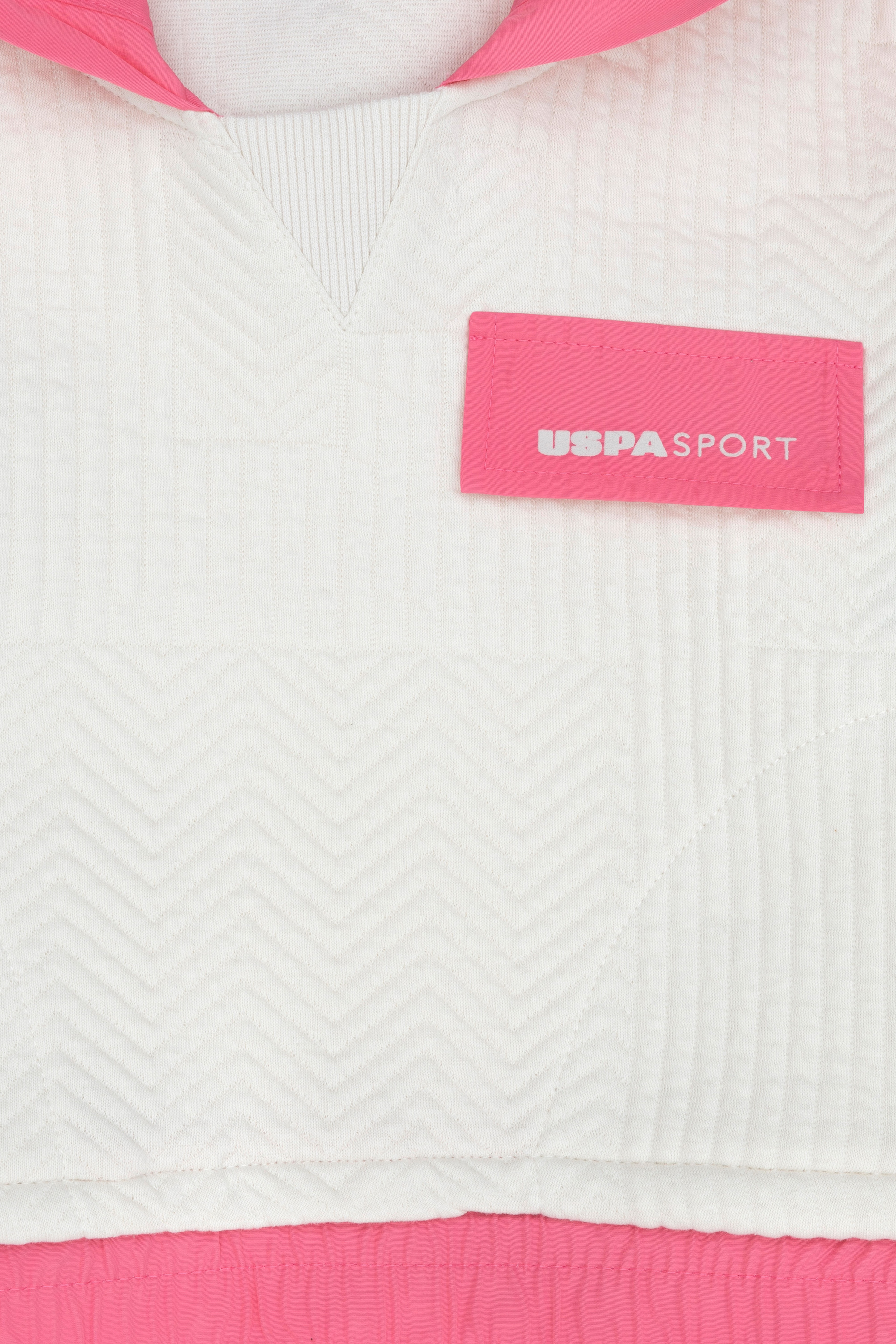 Kız Çocuk Taş Kapüşonlu Sweatshirt - Image 3