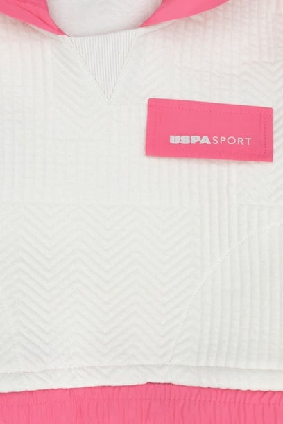 Kız Çocuk Taş Kapüşonlu Sweatshirt