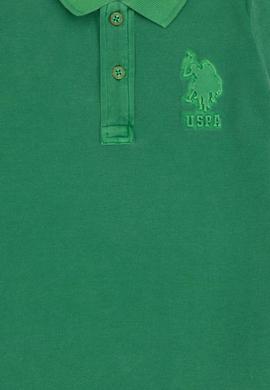 Erkek Çocuk Yeşil Polo Yaka Tişört - 50263477111