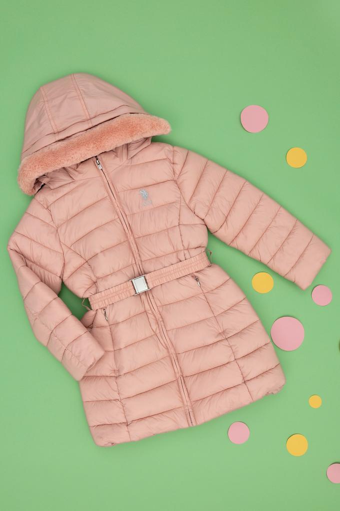 Kız Çocuk Pudra Kaban