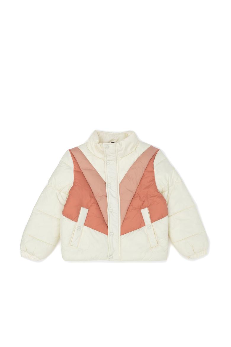 Kız Çocuk Ekru Mont - 50271547038