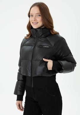 Kadın Siyah Mont - 50271235030