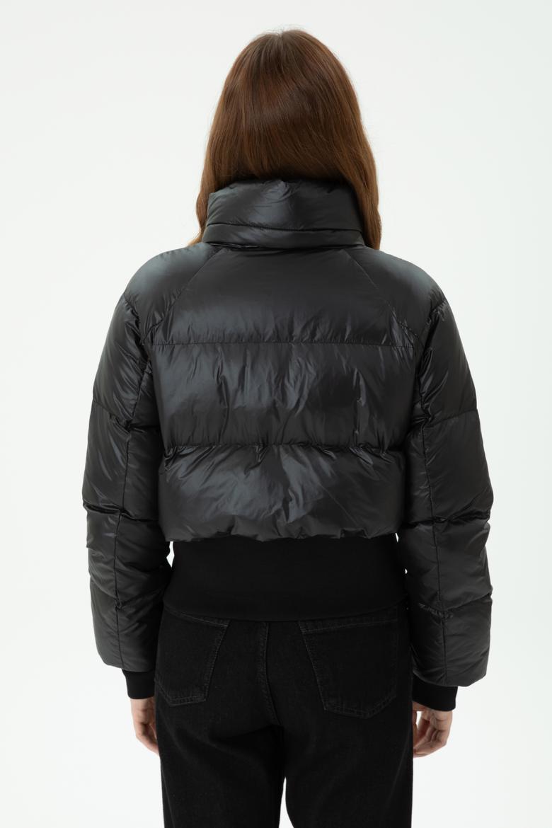 Kadın Siyah Mont - 50271235030