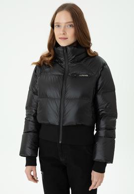 Kadın Siyah Mont - 50271235030