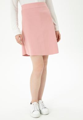 Kadın Pudra Triko Etek - 50269484023