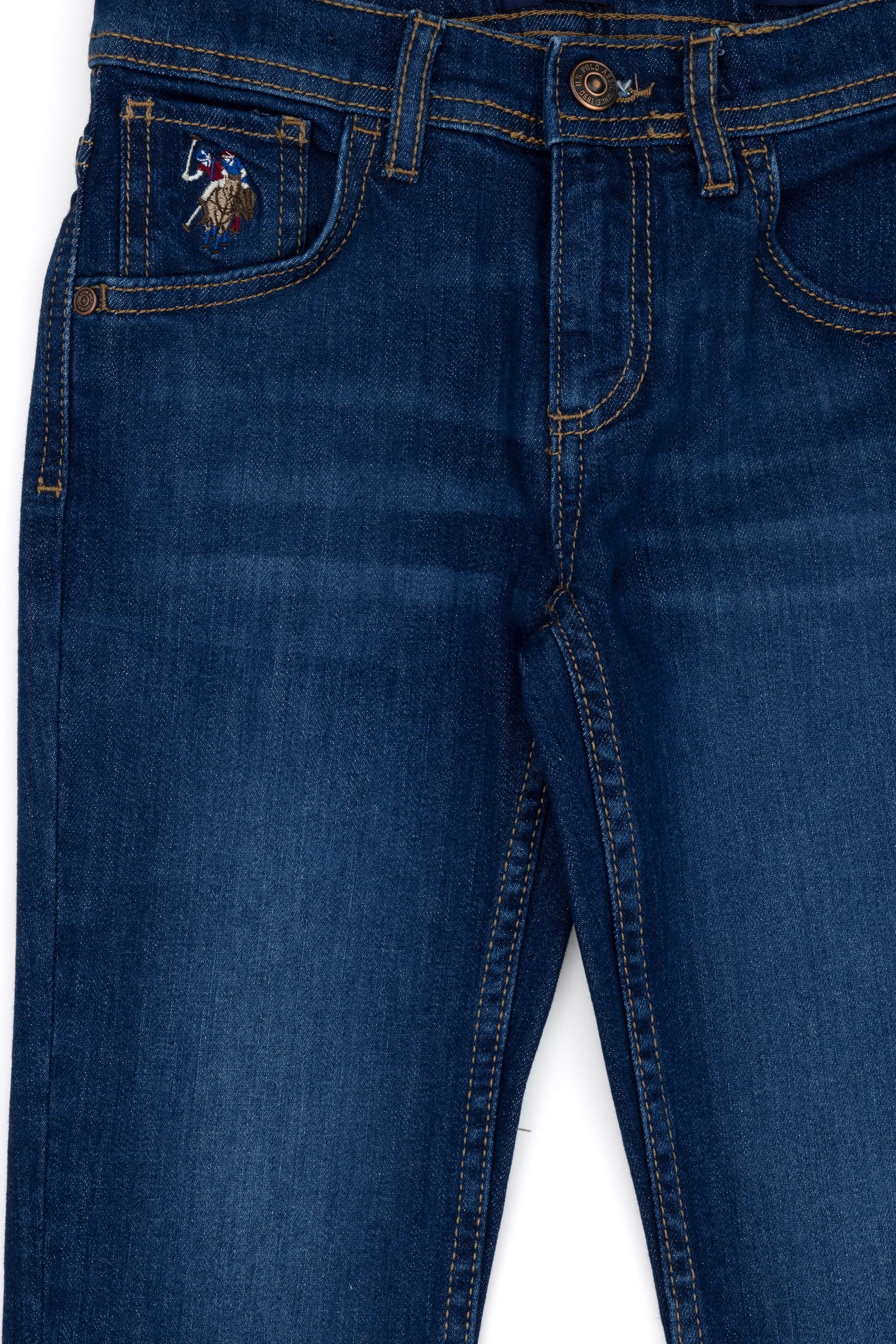 Erkek Çocuk Koyu Mavi Jean Pantolon