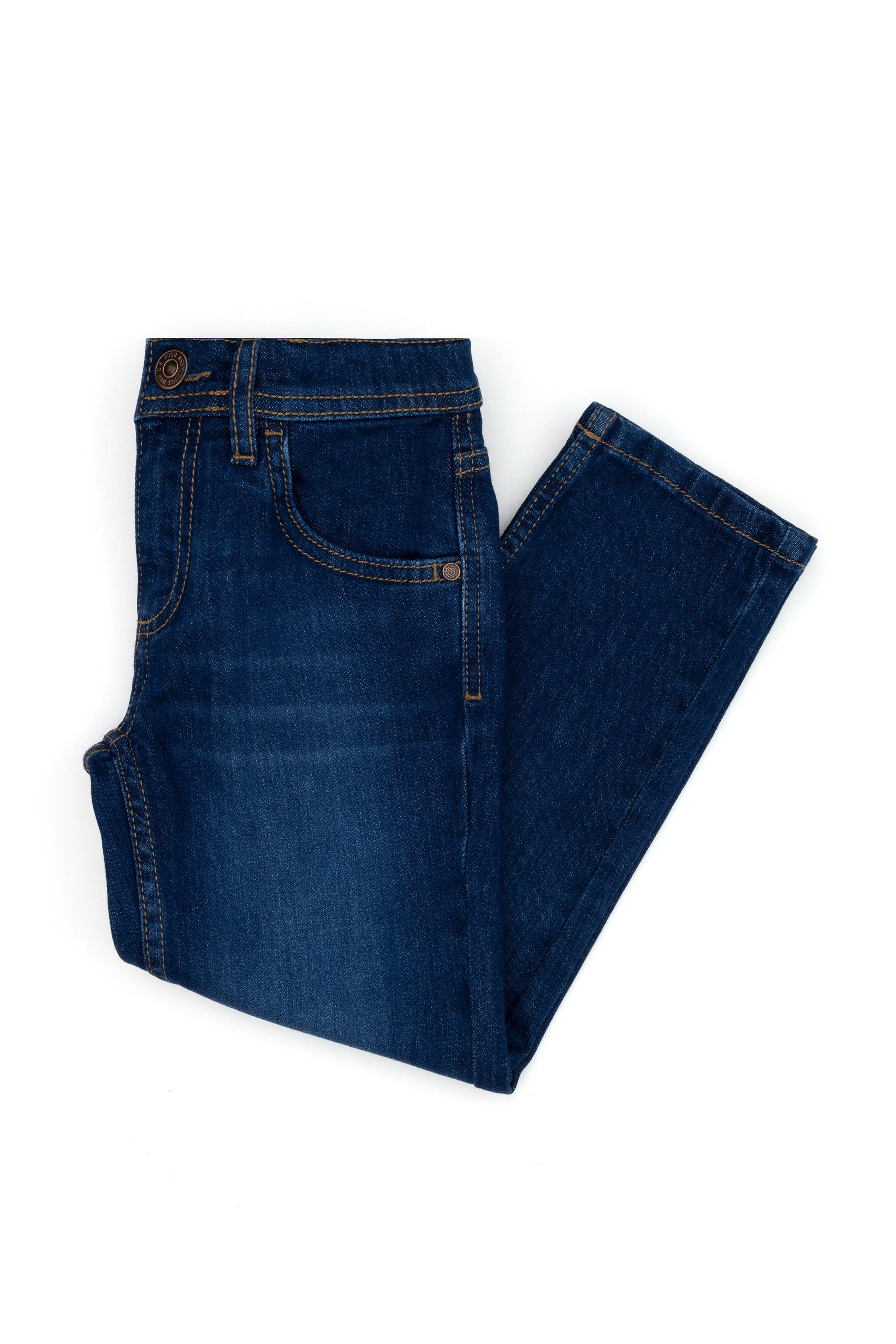 Erkek Çocuk Koyu Mavi Jean Pantolon - Image 2