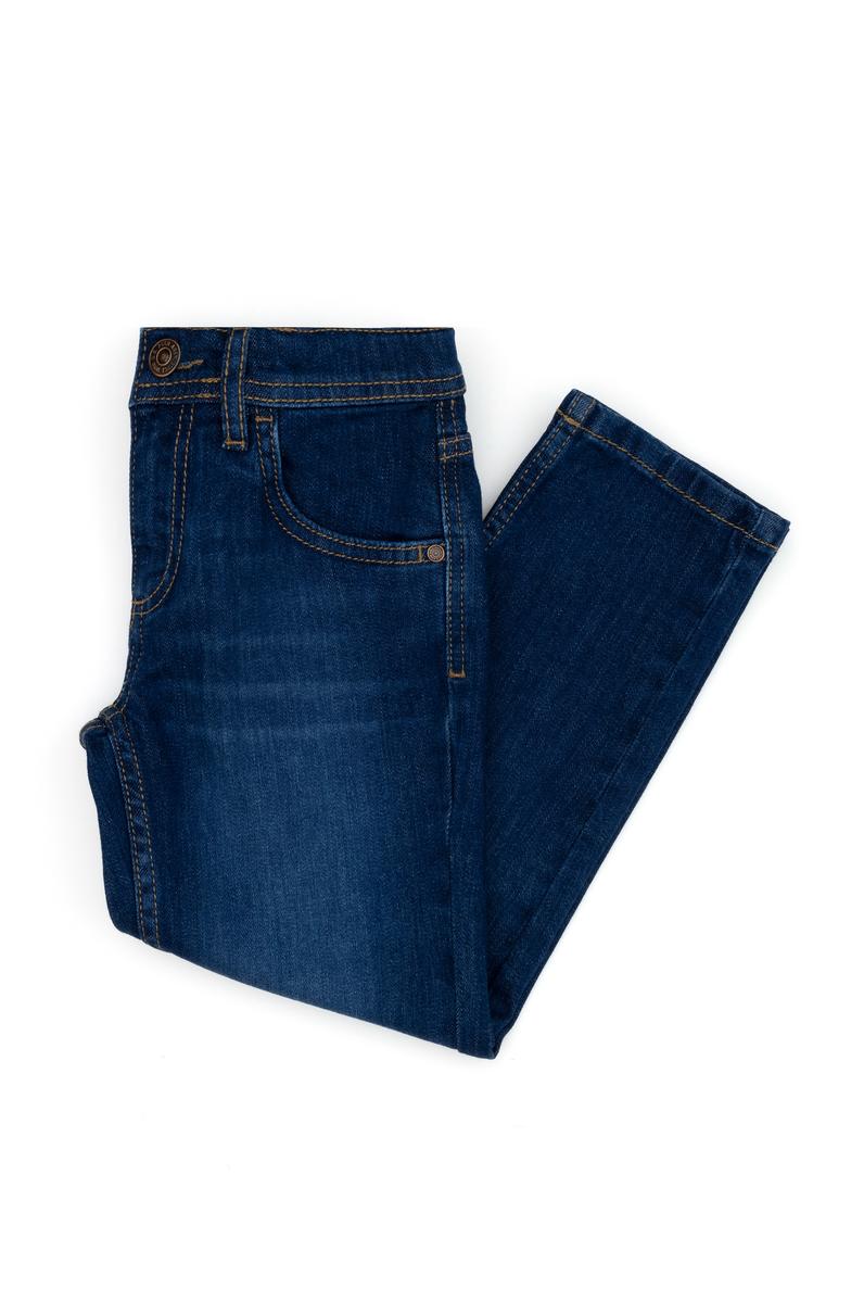 Erkek Çocuk Koyu Mavi Jean Pantolon