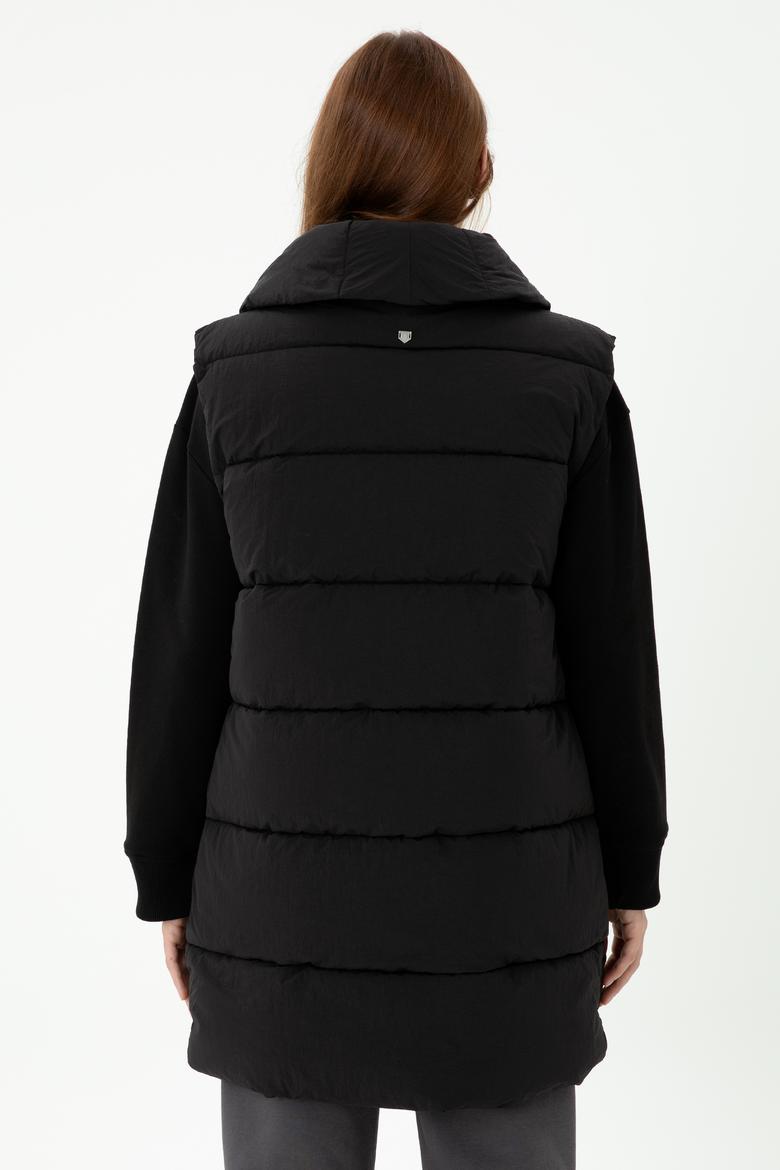 Kadın Siyah Yelek - 50270656006