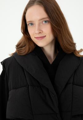 Kadın Siyah Yelek - 50270656006