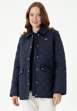 Kadın Lacivert Kaban - 50271106006