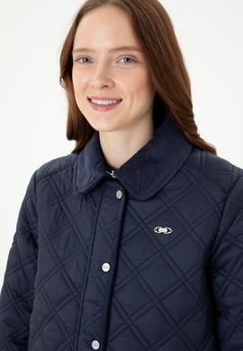 Kadın Lacivert Kaban - 50271106006