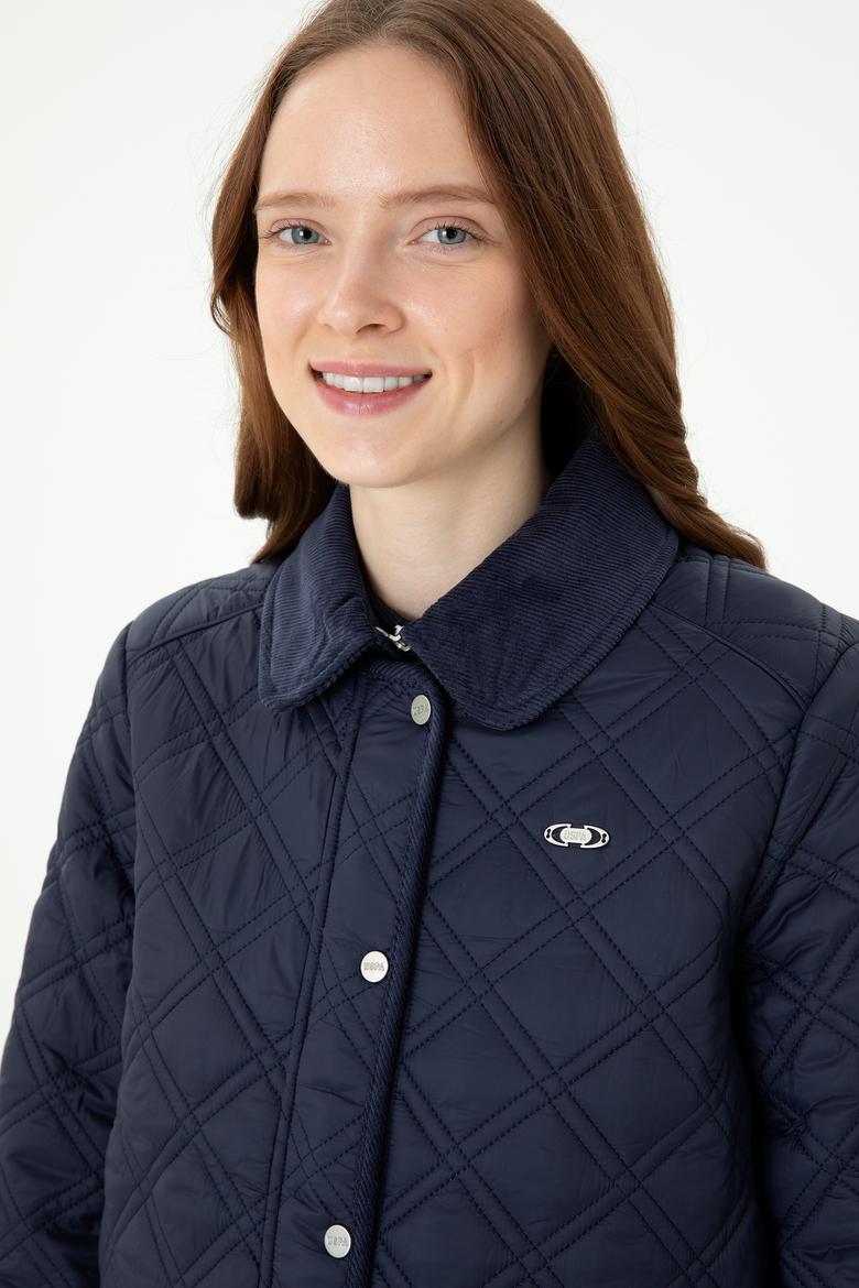 Kadın Lacivert Kaban - 50271106006