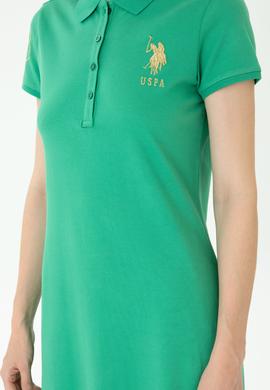 Kadın Yeşil Örme Elbise - 50262696152