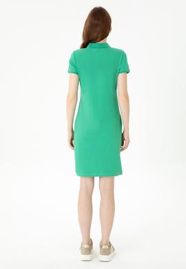 Kadın Yeşil Örme Elbise - 50262696152