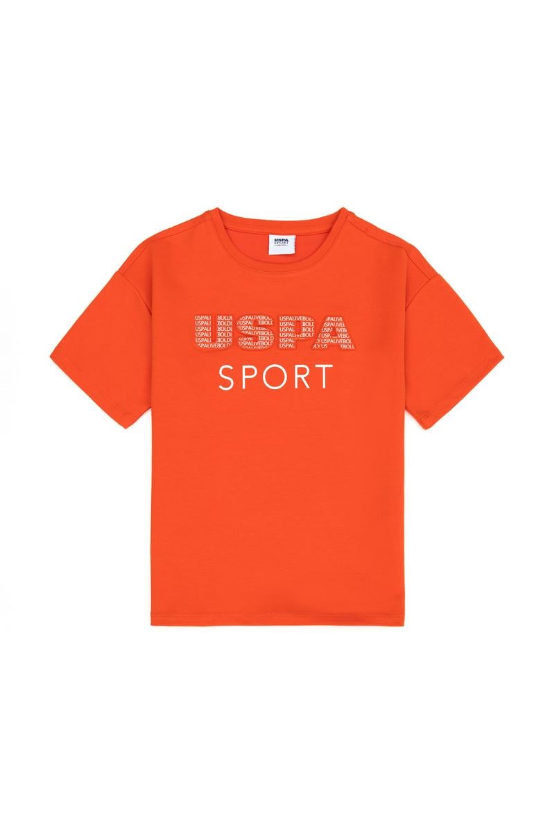 Erkek Çocuk Turuncu Tişört