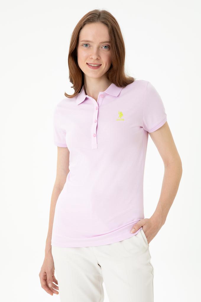 Kadın Manolya Polo Yaka Tişört