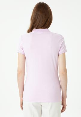 Kadın Manolya Polo Yaka Tişört - 50262716085