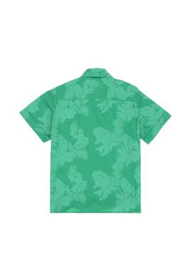 Erkek Çocuk Yeşil Kısa Kollu Gömlek - 50263771013