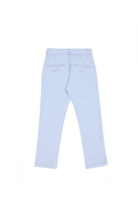 Erkek Çocuk Açık Mavi Kanvas Pantolon - 50264044016