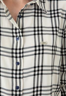 Kadın Lacivert Uzun Kollu Gömlek - 50264951018