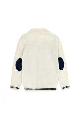 Erkek Çocuk Taş Melanj Triko Hırka - 50271344008