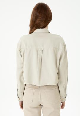 Kadın Taş Uzun Kollu Gömlek - 50271427007