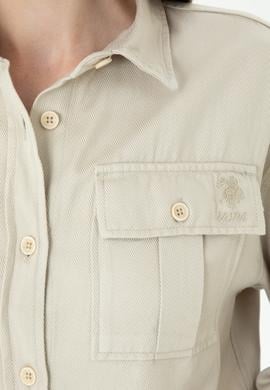 Kadın Taş Uzun Kollu Gömlek - 50271427007