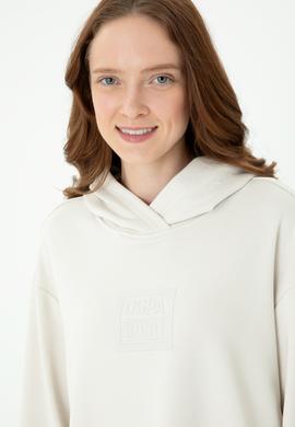 Kadın Taş Kapüşonlu Sweatshirt - 50271642014